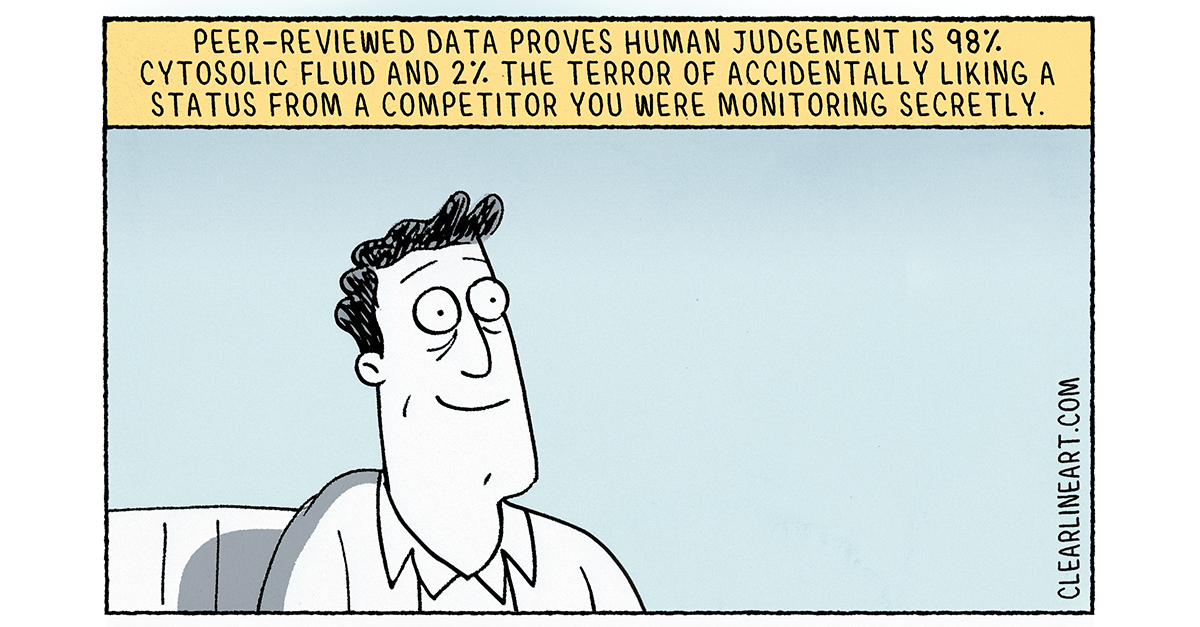 Cartoon54 - ClearLineArt Editorial Cartoon
