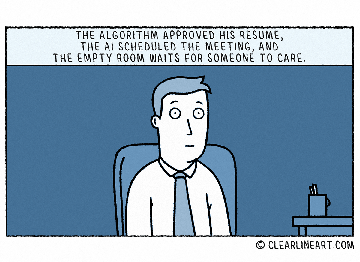 Cartoon56 - ClearLineArt Editorial Cartoon